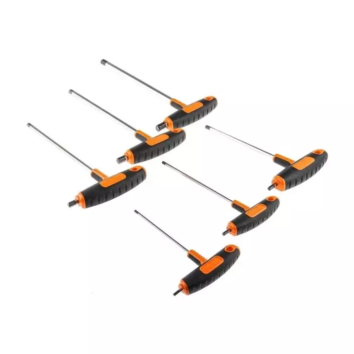 Bahco T Shape Metric Hex Key Set 3 mm, 903T-1 (Set of 6 Pcs)
