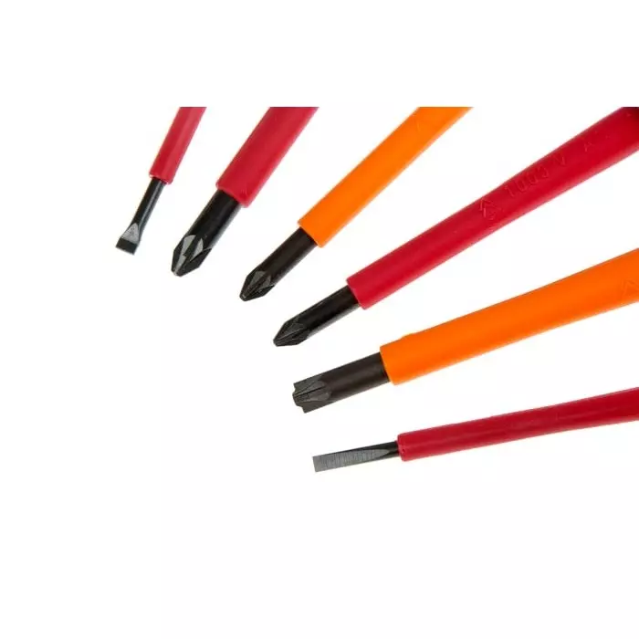 Bahco Phillips Pozidriv Slotted Insulated Screwdriver Set, BE-9884S (Set of 6 Pcs)