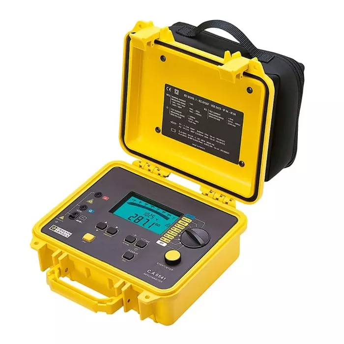 CHAUVIN ARNOUX Insulation Continuity Tester 50 V Min 1000 V Max 4T Ω Max CAT III 600V, P01138901