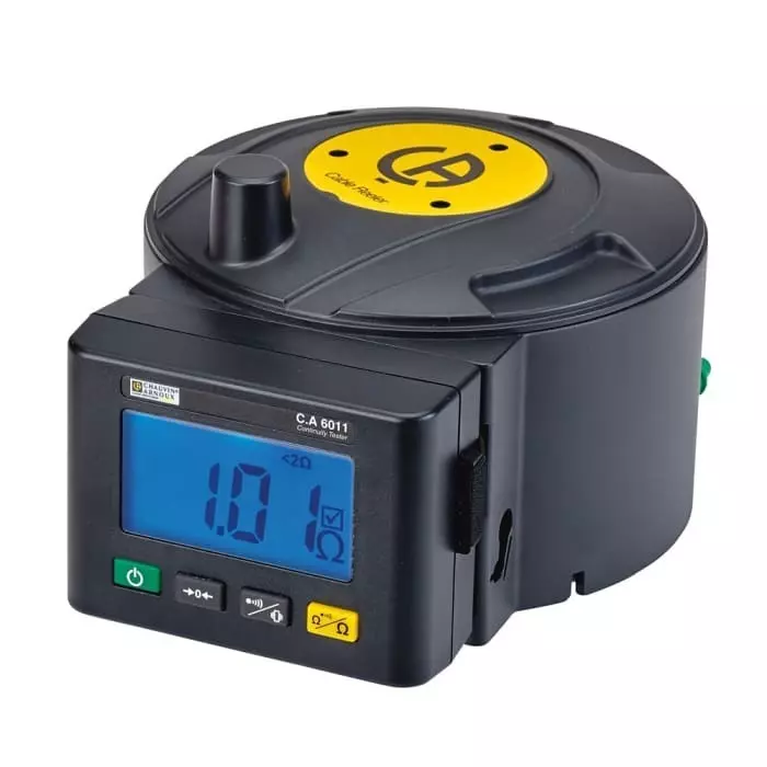 CHAUVIN ARNOUX Continuity Tester 200 mA Backlit LCD with RS Calibration, P01299926