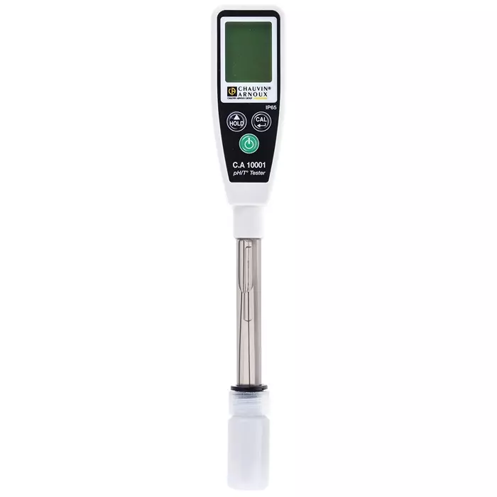 CHAUVIN ARNOUX pH Meter 0.01pH Resolution 14pH Max +60 °C Max, P01710015