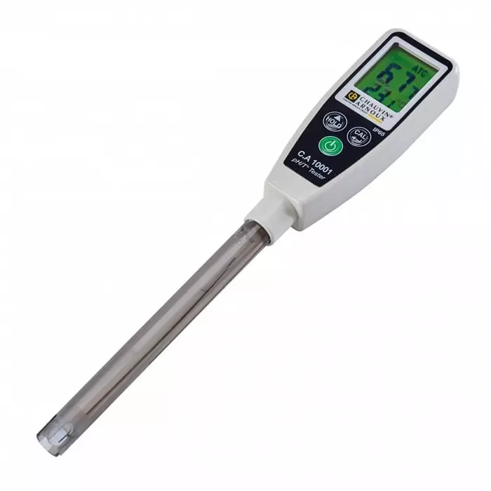 CHAUVIN ARNOUX pH Meter 0.01pH Resolution 14pH Max +60 °C Max, P01710015