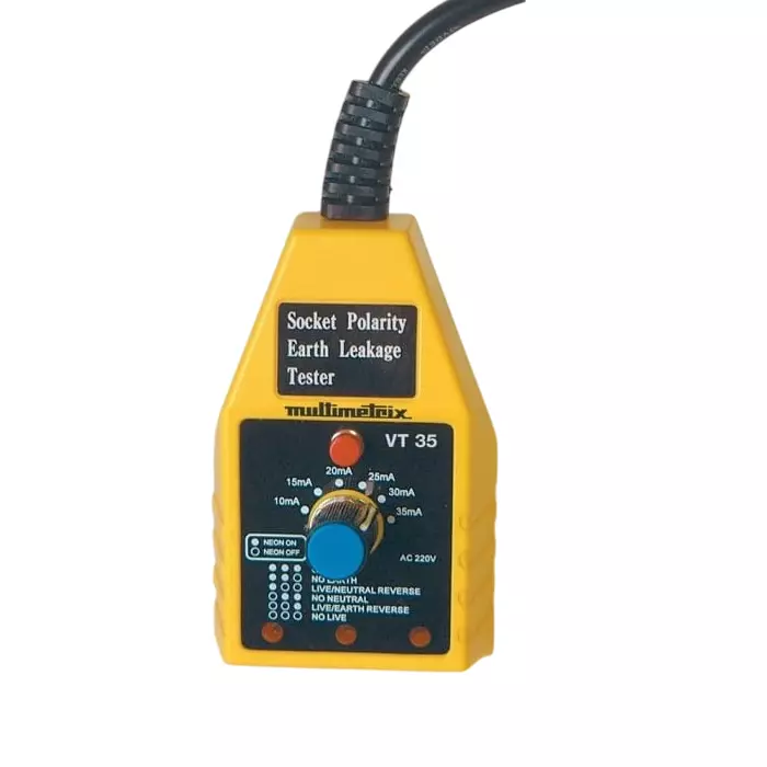 CHAUVIN ARNOUX RCD Tester 230 V AC CAT II 250 V, P06230301