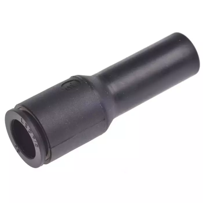 Legris LF3000 Series Straight Tube-to-Tube Adaptor Push In 10 mm to Push In 12 mm Tube-to-Tube Connection Style, 3166 10 12 (Pack of 5 Pcs)