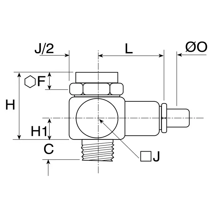 Legris 7010 Series Threaded Flow Regulator G 1/4 Male Inlet Port x 6 mm Tube Outlet Port, 7010 06 13