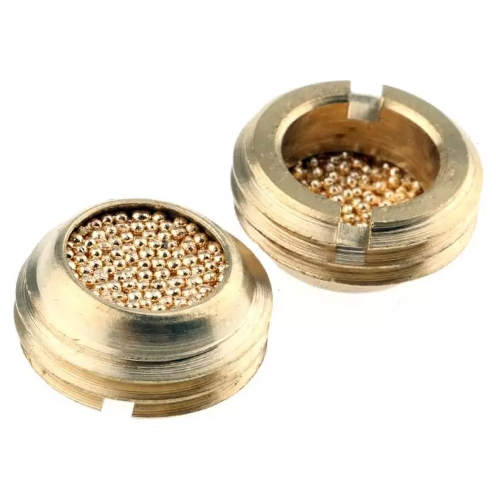 Legris 0677 Series Pneumatic Silencer Brass 12 Bar Threaded G 1/4 Male, 0677 00 13 (Pack of 10 Pcs)
