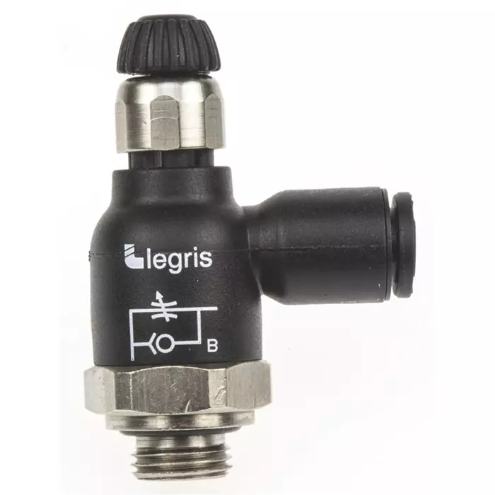 Legris 7061 Series Tube Flow Regulator 6 mm Tube Inlet Port, 7061 06 10