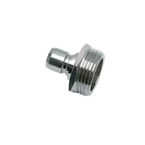 Legris Nickel Plated Brass Pneumatic Quick Connect Coupling, G 1/2 Threaded, 2294 12 21 (Pack of 10 Pcs)