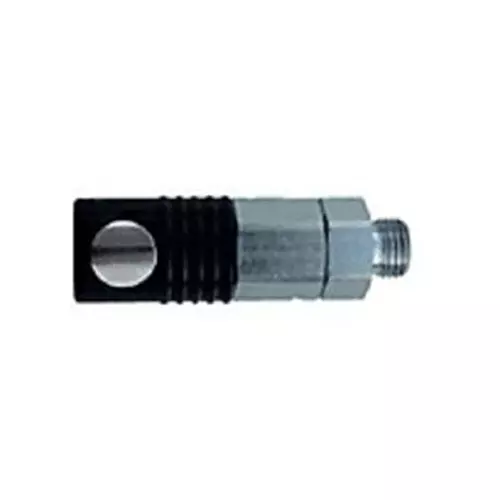 Legris Anodised Aluminium & Nickel Plated Brass Male Pneumatic Quick Connect Coupling, BSPP 3/8 in Male Male Thread, 24KPAW17APX