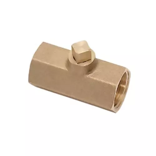 Legris Brass Ball Valve Threaded 3/8 inch 12 Bar Operating Pressure, 0497 07 17 (Pack of 10 Pcs)