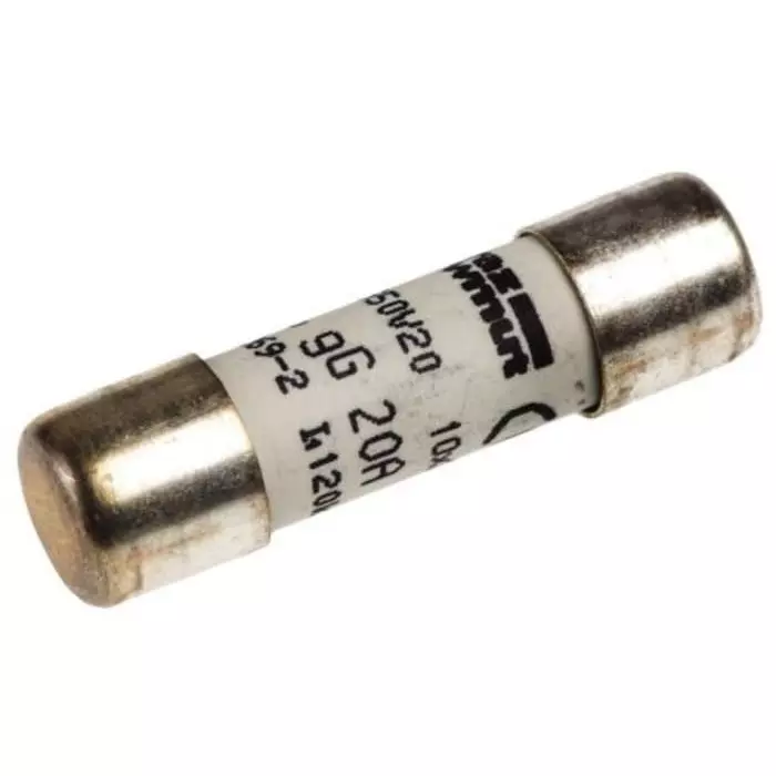 Mersen FF Ceramic Cartridge Fuse 20 A 500 V DC, 690 V AC & 700 V AC 10x38 mm, E1014580 - FR10GR69V20