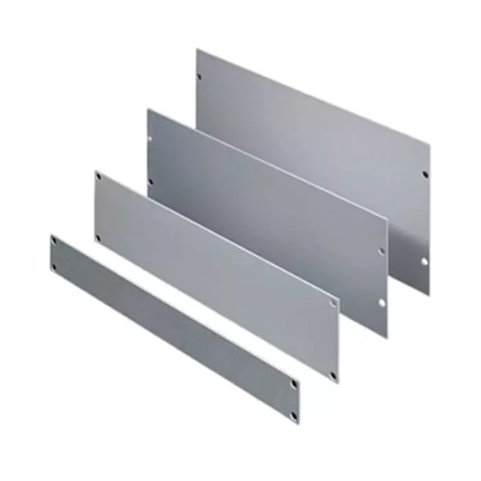Rittal EL Series Sheet Steel Blanking Plate 482.6 mm Width, 1935200 (Pack of 3 Pcs)