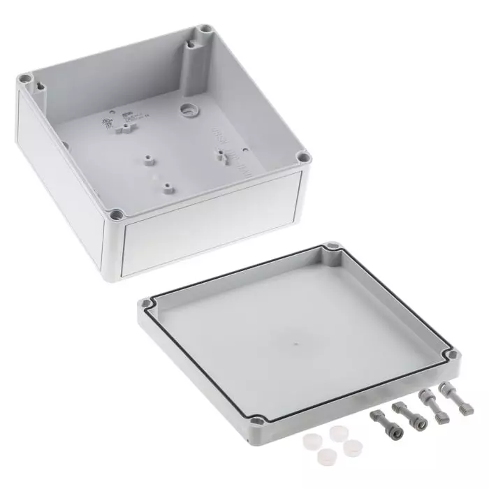 Rittal PK Series Polycarbonate Wall Box IP66 180x180x90mm, 9517000