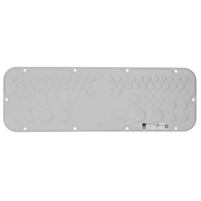 Rittal SZ Series RAL 7035 Plastic Gland Plate 447mm W for Use with AX, 2563300