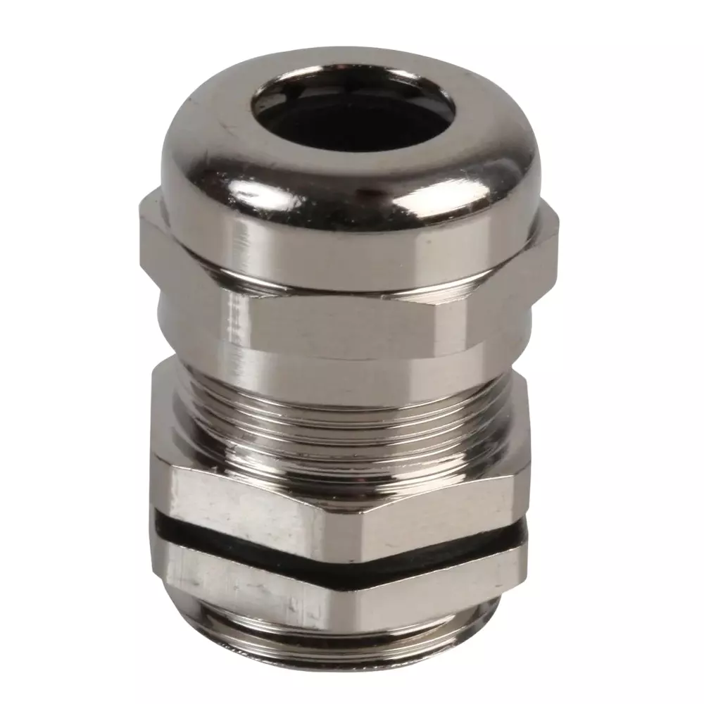 SAI Nickel Gland M20 Brass Nickel Plated Waterproof Sliver, SAI/303