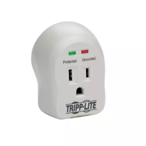TRIPP LITE Surge Protector 1 Outlet 30 A Current Rating 110 to 126 VAC Voltage Rating, SPIKECUBE