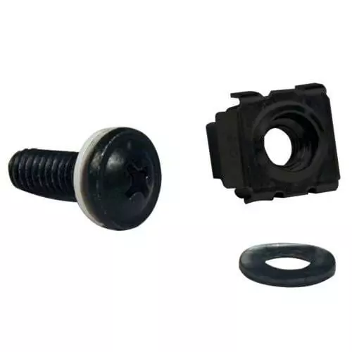 TRIPP LITE Rack Accessories Series 10-32 Screw and Cage Nut Pack, SRCAGENUTS