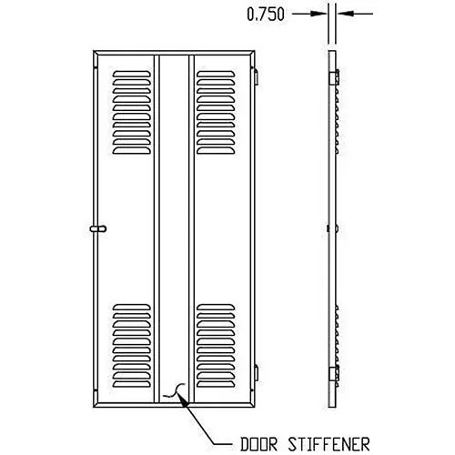 BUD INDUSTRIES Rear Mounting Bracket Steel Natural 266.70 mm (10.5 Inch) Length, MB-14273