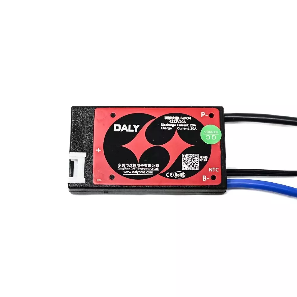 Orange Daly Lifepo4 4S 12V 20A Battery Management System