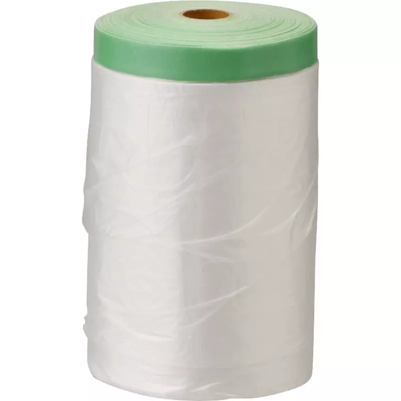 MonotaRO Masker With Cloth Tape Corona Treatment Long Type 0.009 mm Thickness, 3000mmx25m