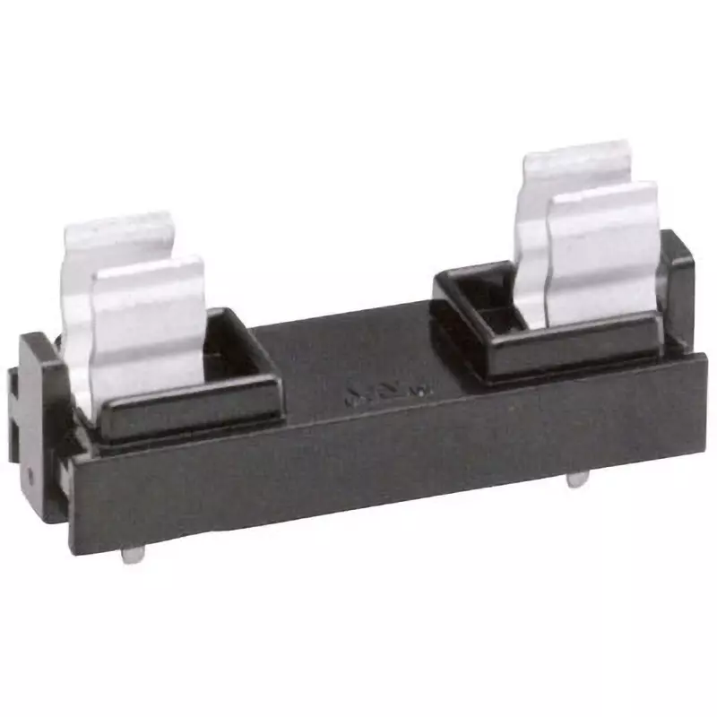 Sato Parts Fuse Holder Horizontal Type DC500V, 100 mΩ or More Black for FG-20, FG-30, F-200-N