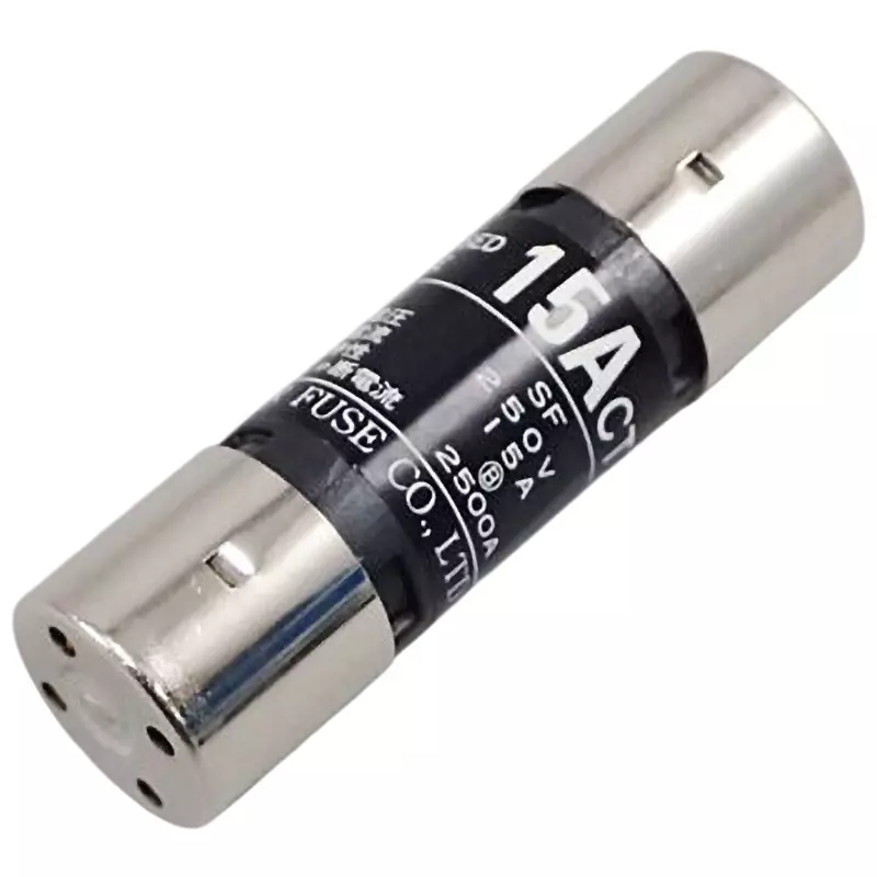 Sato Parts Class B Normal Fusing Type Fuse Tube F-7170 Φ15x50 mm Size, F-7170-15A