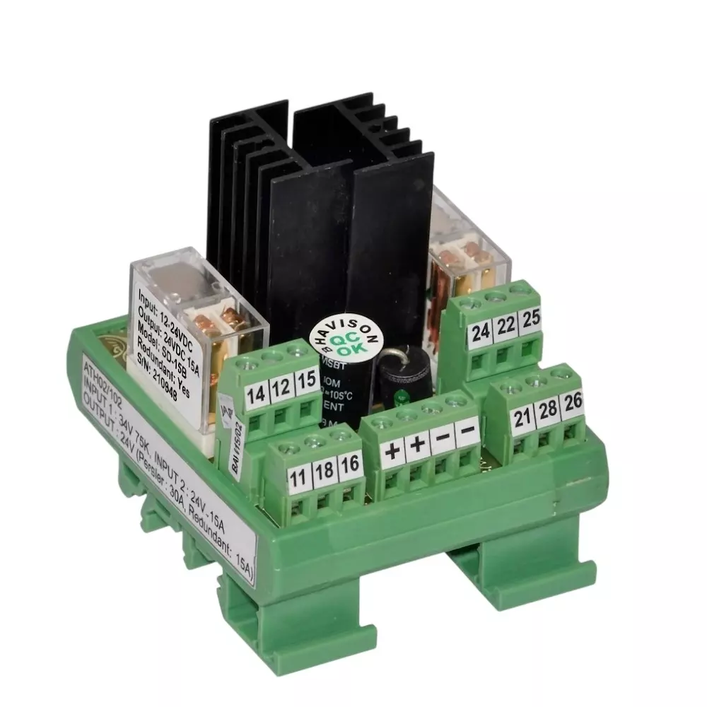 Shavison Power Supply Redundancy Module 10 A Current Rating 48 V DC Input for Industrial Use, AS452-103