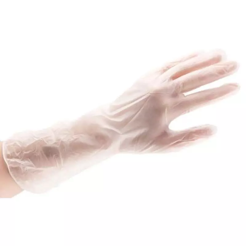 RS PRO Disposable Gloves Cleanroom Vinyl Size S ,829-5158 (Pack of 100)