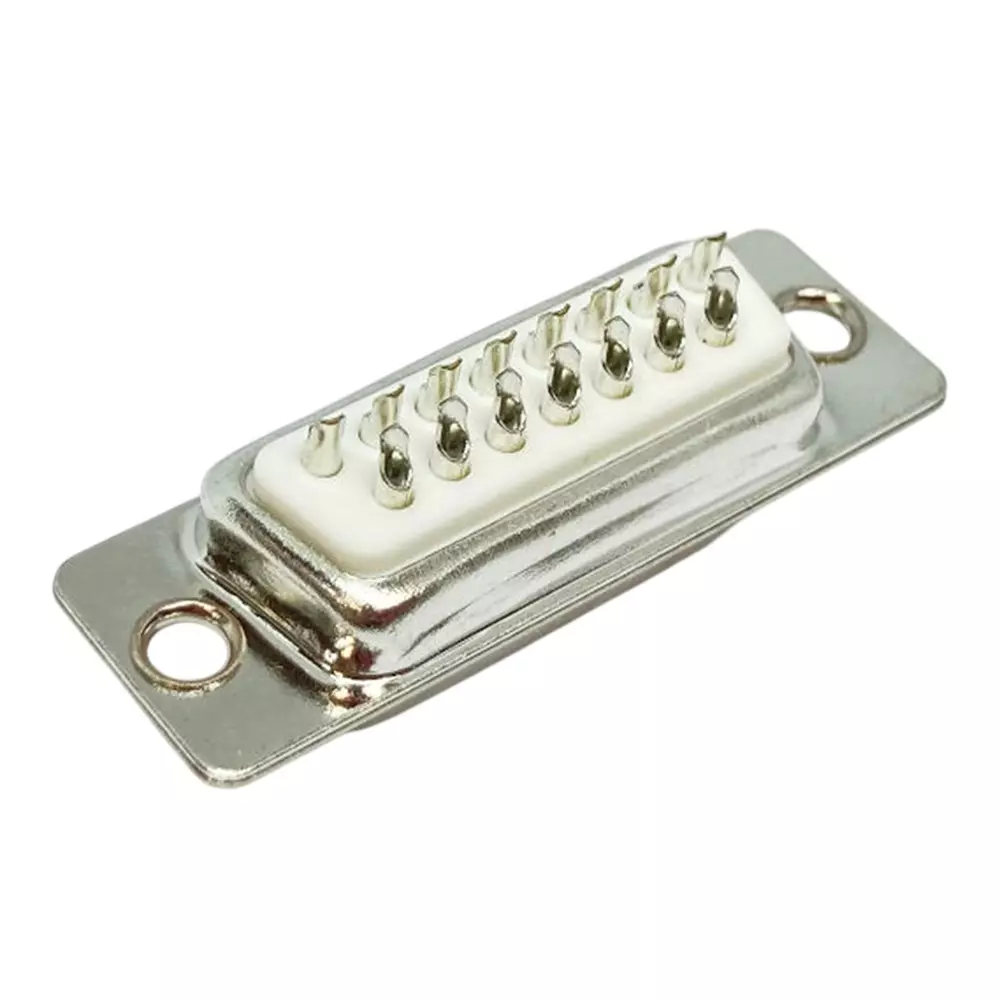 Kyoritsu Electronics D-Sub Connector Socket 1 A Current 250 V Voltage Socket, SC-15S (Pack of 5)