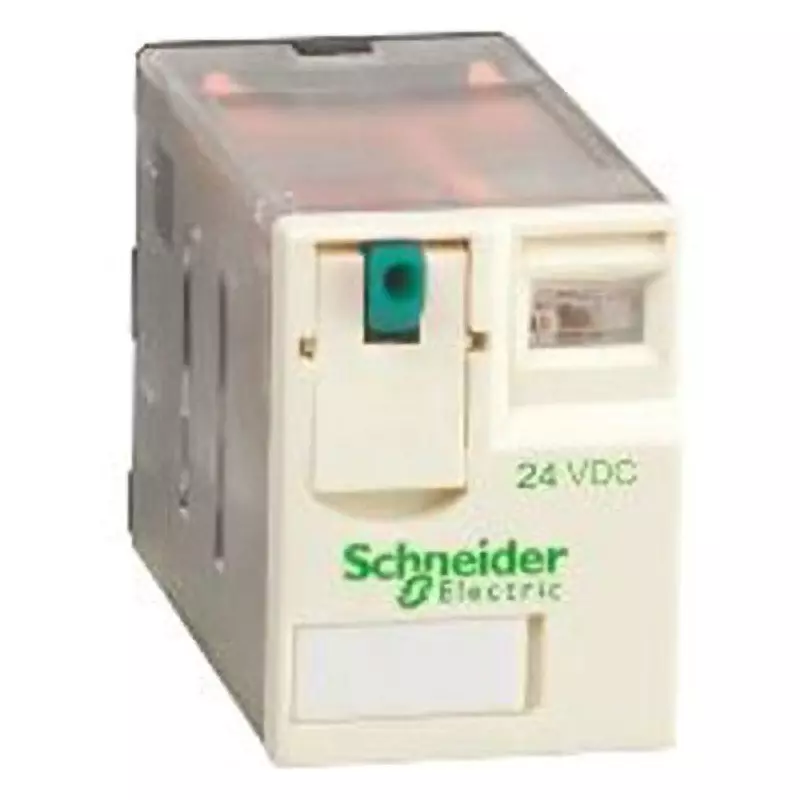 Schneider Electric Harmony Electromagnetic Relay 4 Pole Lockable test button (control) Type, RXM4GB1BD