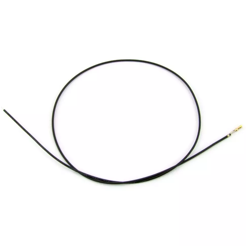 Kyoritsu Electronics Single End Crimped Wire [Cable] Black, QW-1BK (Pack of 10)