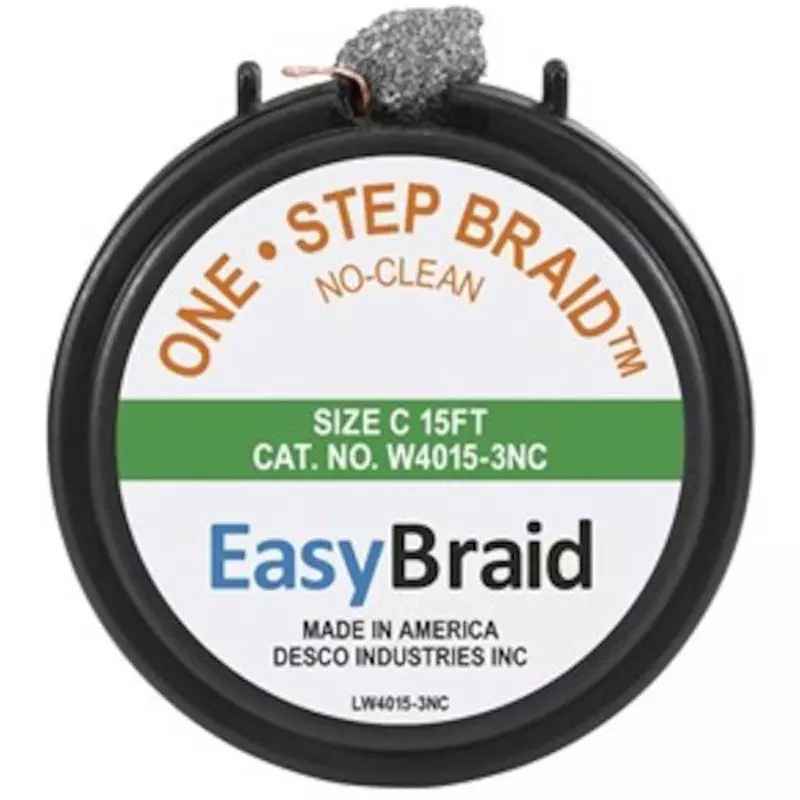DESCO Solder Wick Cassette Type Compatible with lead-free solder, cassette type Spec, W4015-3NC