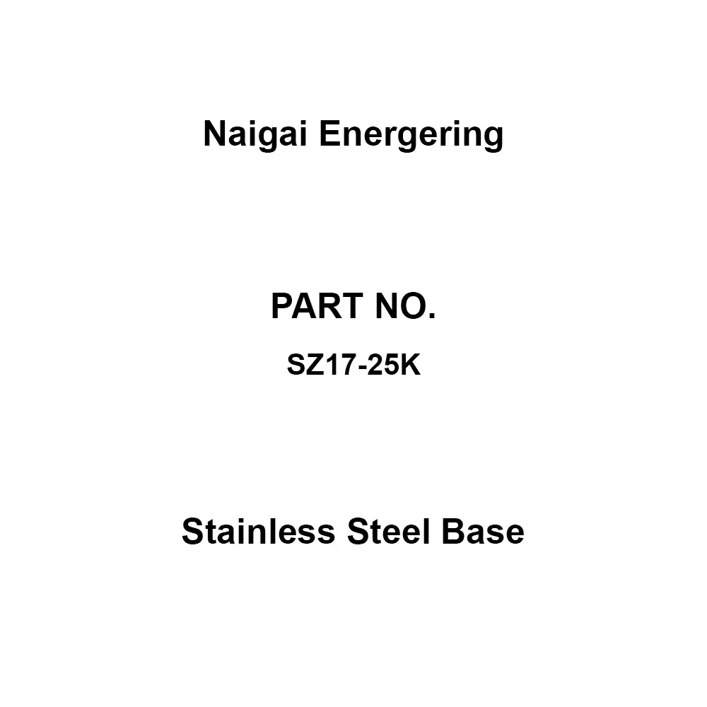 Naigai Energering Stainless Steel Base Stainless Steel 100x700x250 mm, SZ17-25K