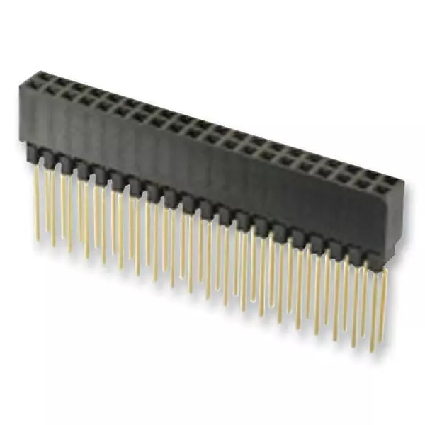 HARWIN SOCKET, PC/104, STACKTHRU, 40WAY, M20-6102045