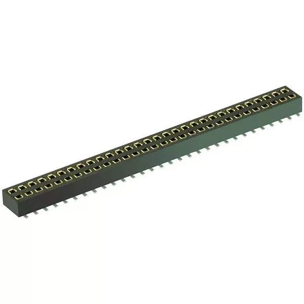 HARWIN SOCKET, DUAL ENTRY SMT 1.27MM 24WAY, M50-3151242