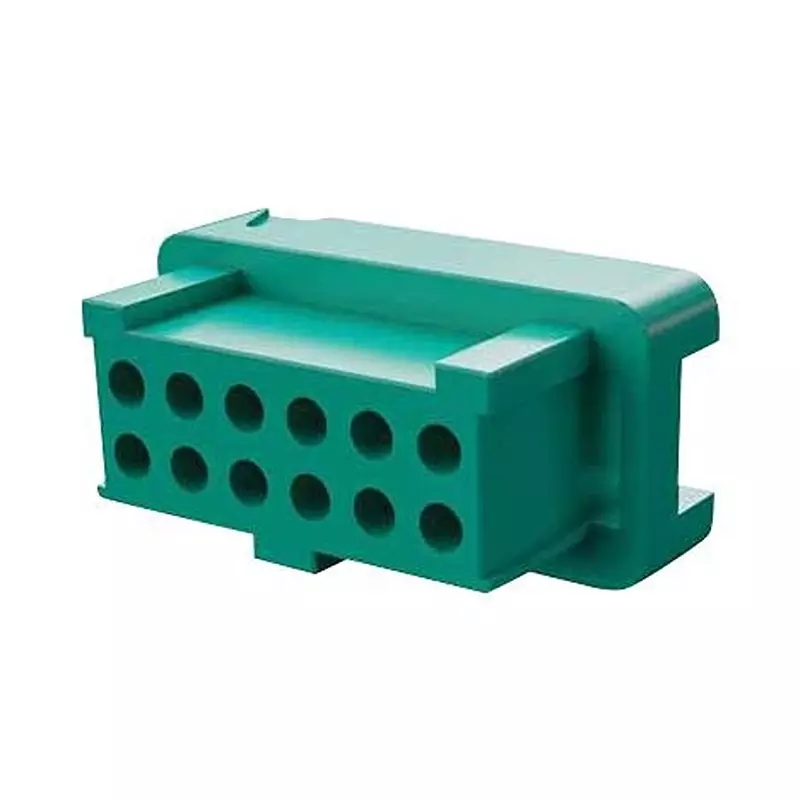 HARWIN CONNECTOR, HOUSING, RCPT, 12POS, 2ROW, G125-2041296L0