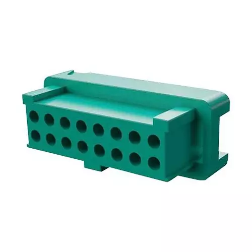 HARWIN CONNECTOR, HOUSING, RCPT, 16POS, 2ROW, G125-2041696L0