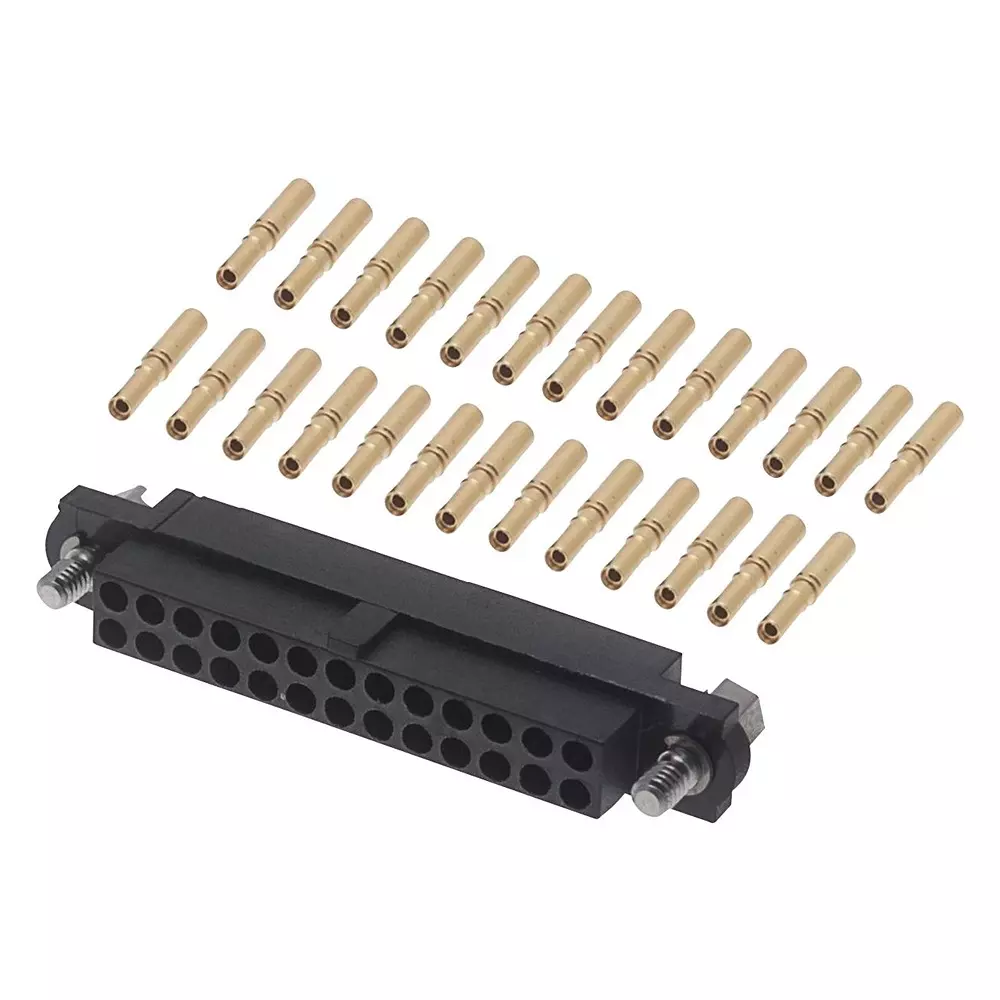 HARWIN CONNECTOR, RECEPTACLE, 26POS, 2ROW, 2MM, M80-4612605