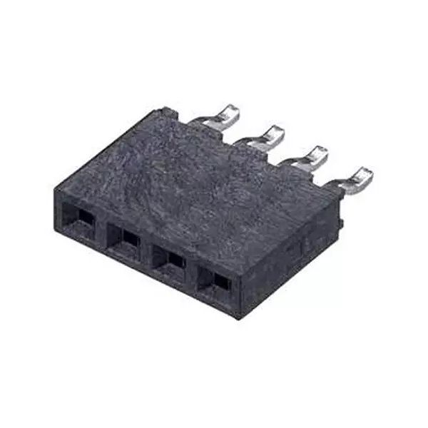 HARWIN CONNECTOR, RCPT, 4POS, 2.54MM, 1ROW, M20-7910442R