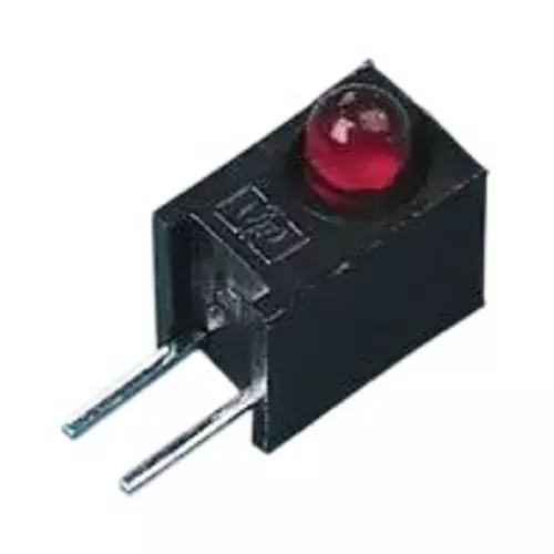 BROADCOM LED, 3MM, 50DEG, RED, HLMP-1700-B00A2