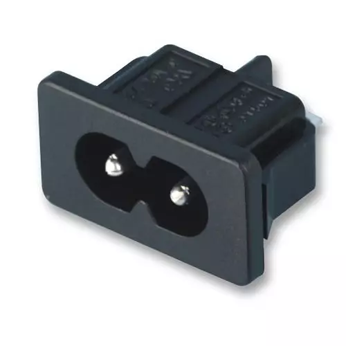 MULTICOMP PRO IEC Inlets & Outlets INLET, IEC, CLASS2, FIG8, SOLDER TAG, JR-201S