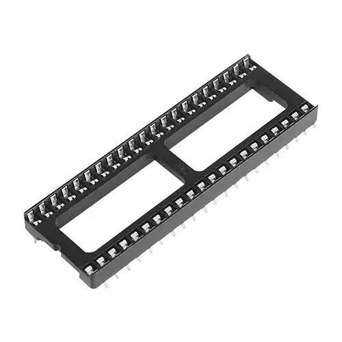 3M DIP SOCKET, 40POS, 2ROW, 2.54MM, TH, 4840-6000-CP