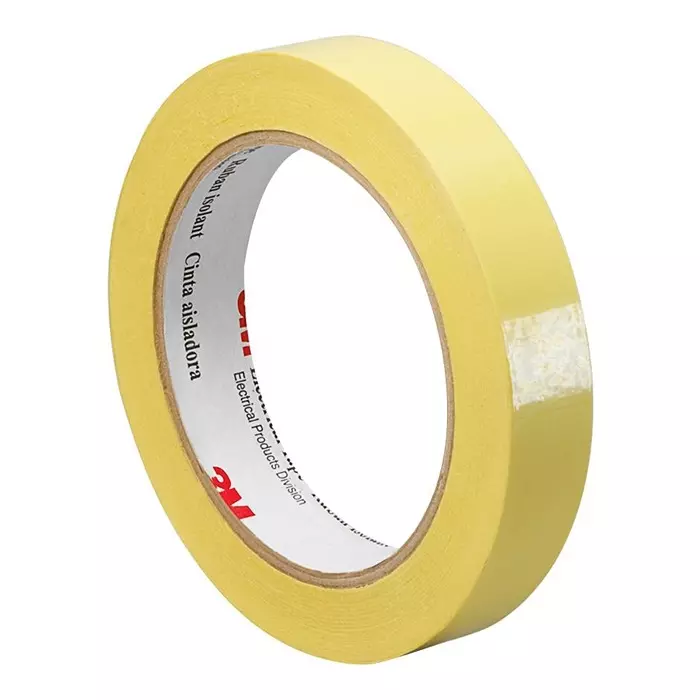 3M TAPE, 65.84M X 19.05MM, YELLOW, PET FILM, 3M 56 0.75 X 72YD