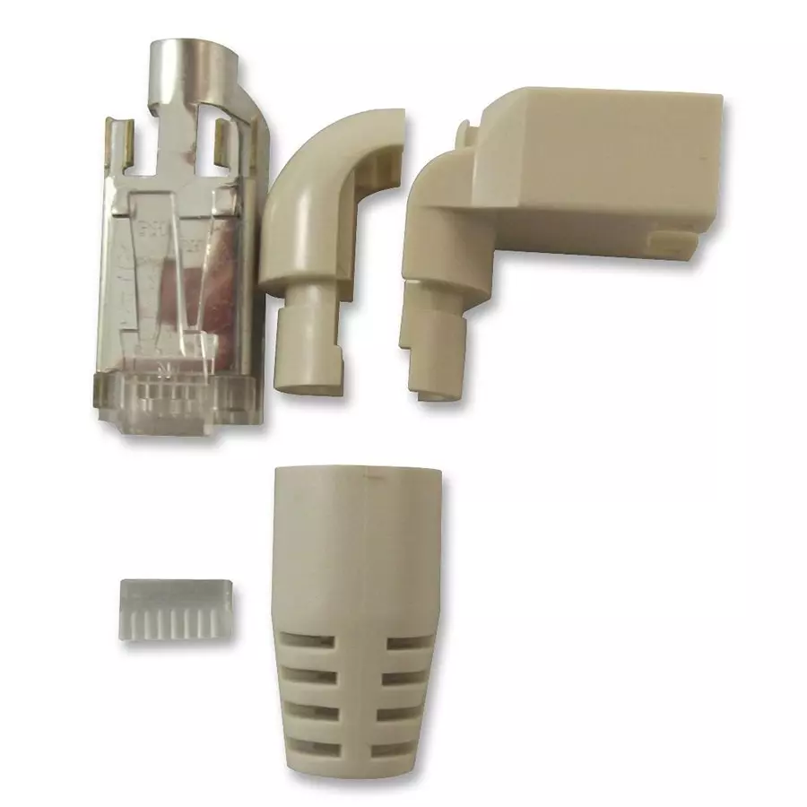 HIROSE(HRS) CONNECTOR, MODULAR, RJ45, PLUG, RA, 8P8C, TM11APA1-88P