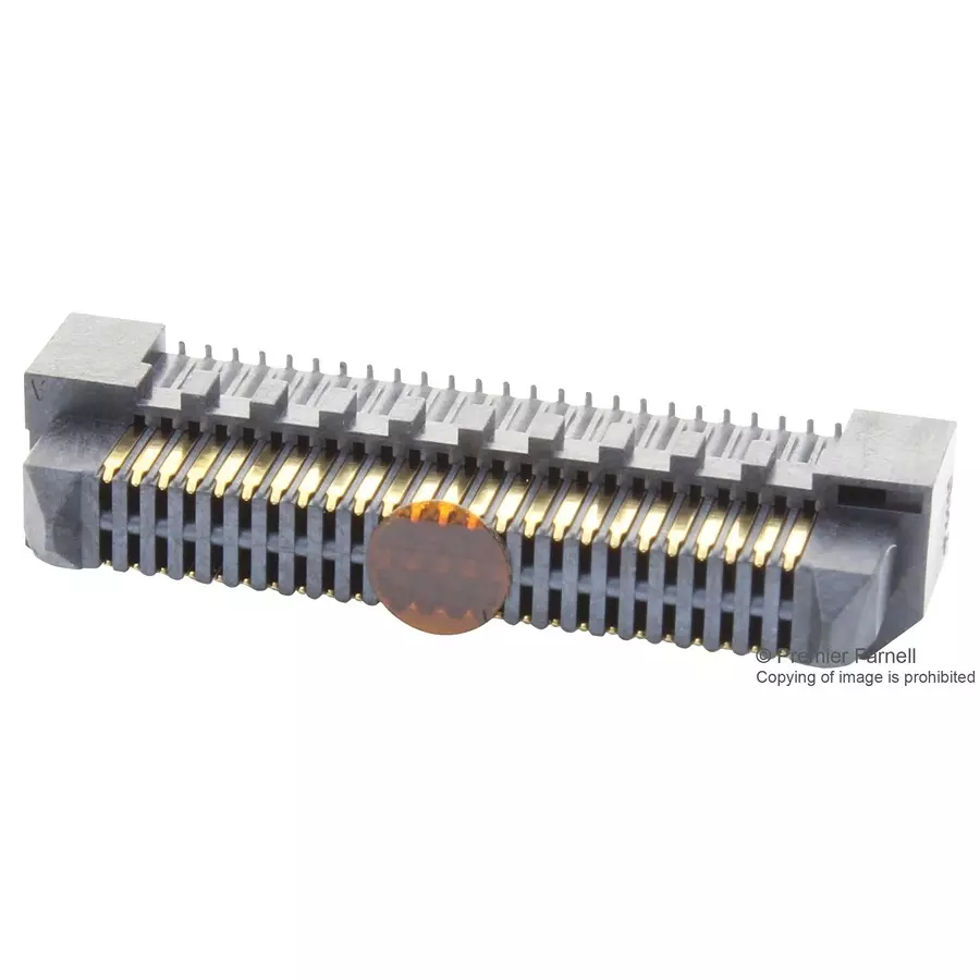 HIROSE(HRS) CONNECTOR, STACKING, HEADER, 20POS, 2ROW, ER8-20P-0.8SV-5H