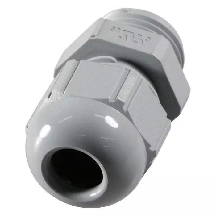 Lapp CABLE GLAND, PA, 8MM, GREY, 53015010 (Pack of 10 Pcs)