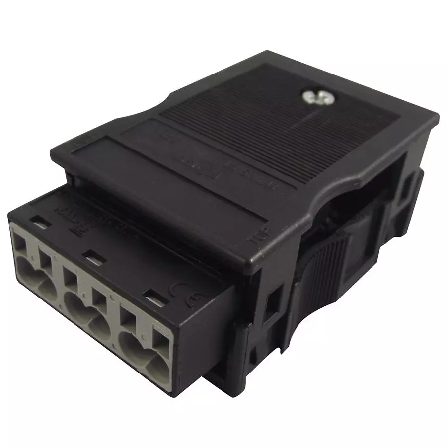 Wago SOCKET & HOUSING, WINSTA MIDI,3P,BLK, 770-103