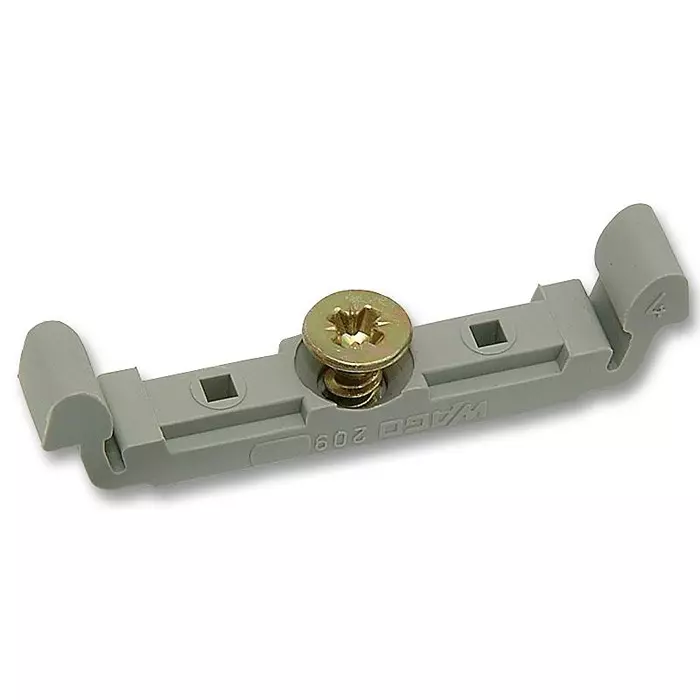 Wago MOUNTING FOOT WITH SCREW, 209-123. (Pack of 10 Pcs)