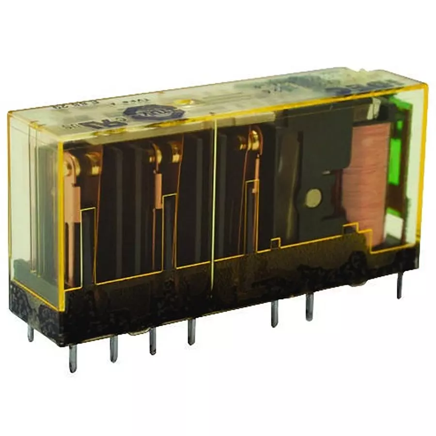 IDEC RELAY, SAFETY, 4NO, 2NC, 250VAC, 6A, RF1V-4A2B-D24