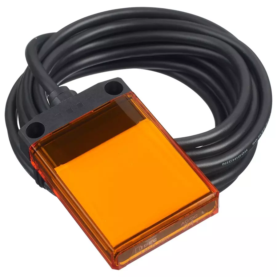 IDEC PILOT LIGHT, AMBER, 0.017A, 24VAC/VDC, LH1D-H2HQ4C30A
